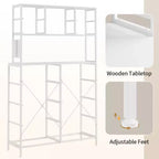 Commode de chambre, commode en tissu à 12 tiroirs, étagères ouvertes, plateau en bois et cadre en métal pour chambre à coucher, couloir ou salon