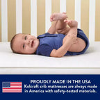 Matelas de lit de bébé et de tout-petit Sleepy Little One de Kolcraft : Ferme, épaisseur de 12,7 cm, housse imperméable, ressorts continus