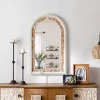 Miroir mural décoratif en arche Maxax en bois