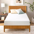 Matelas en mousse à mémoire de forme Zinus Green Tea 15 cm, simple, sans fibre de verre, fermeté moyenne, soulagement de la pression zoné, mousses et tissus certifiés sûrs