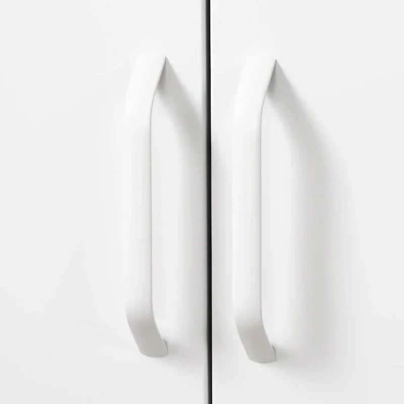 Armoire de rangement métallique à 2 portes avec étagères réglables