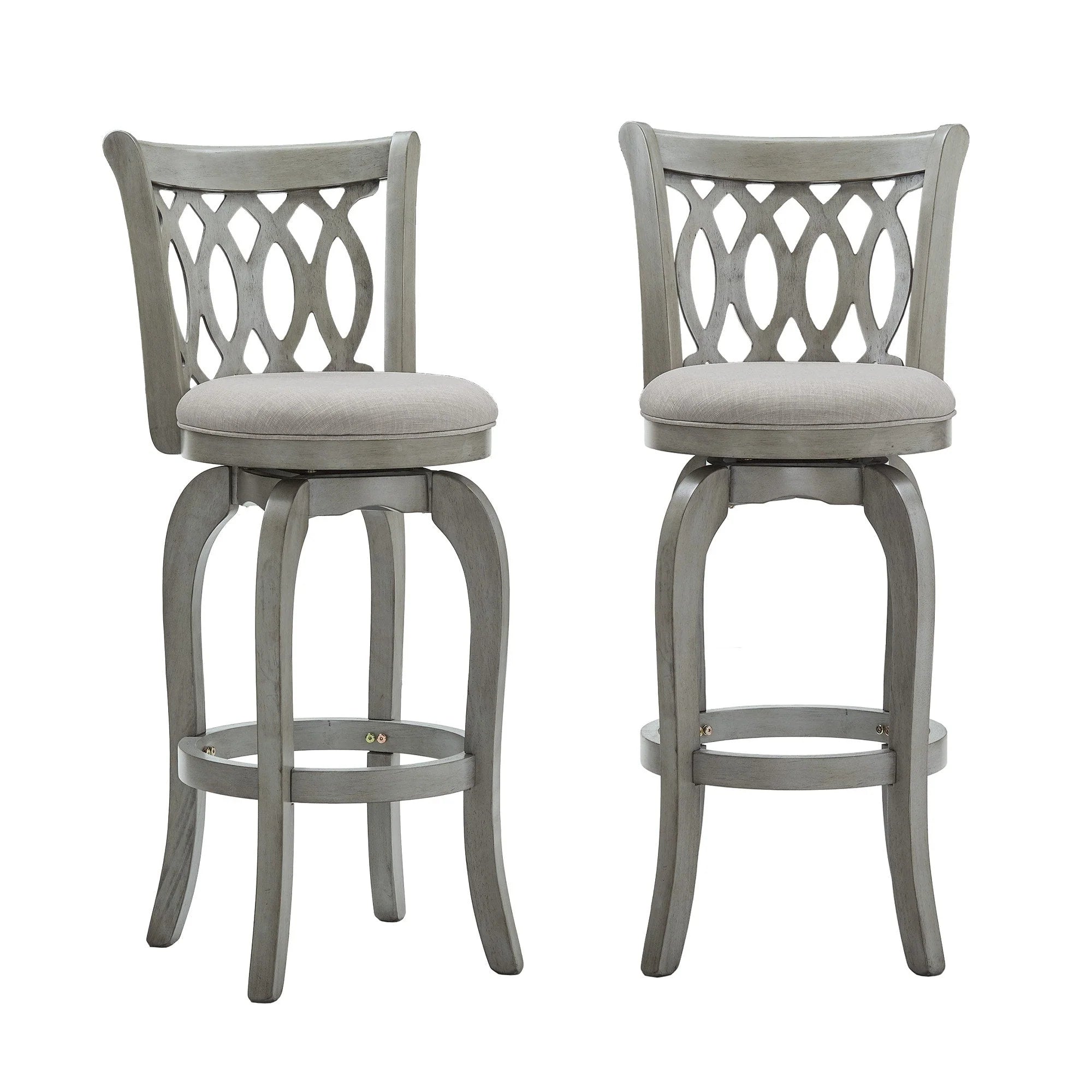 Tabouret de bar pivotant Rovinj Scroll Back