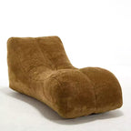 Pouf Okak de 150 cm, fauteuil pouf lounge épousant les courbes du corps avec éponge haute élasticité, canapé de sol léger pour salon, chambre