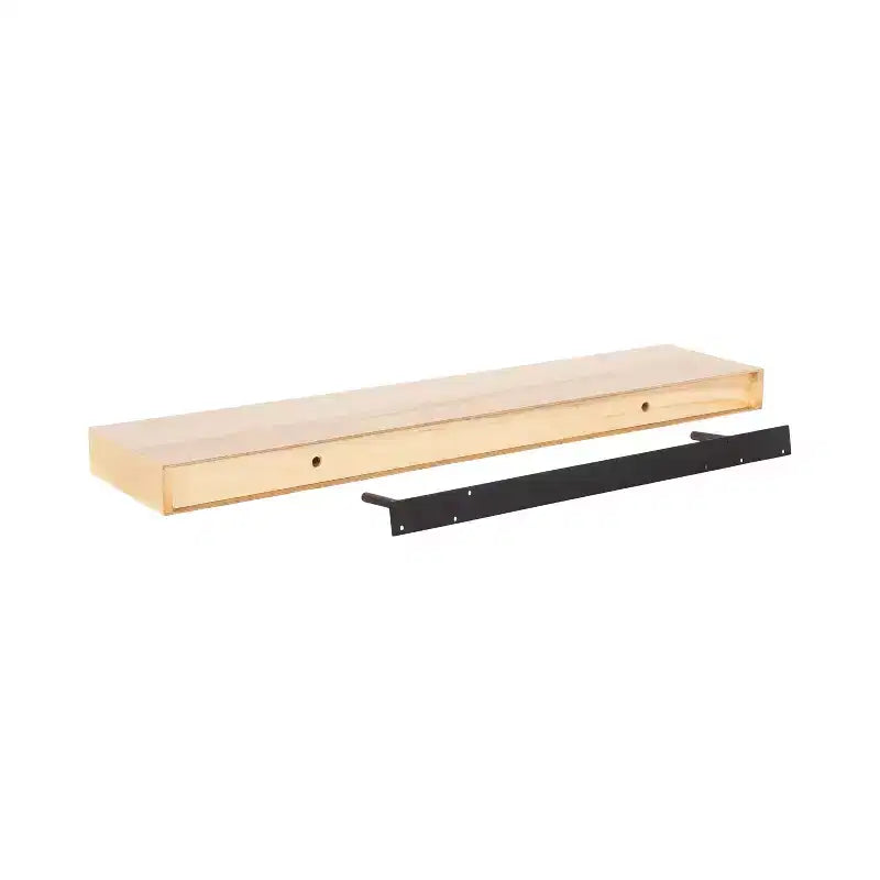 Kate & Laurel All Things Decor Étagères flottantes en bois Havlock 91,4 cm x 20,3 cm Naturel