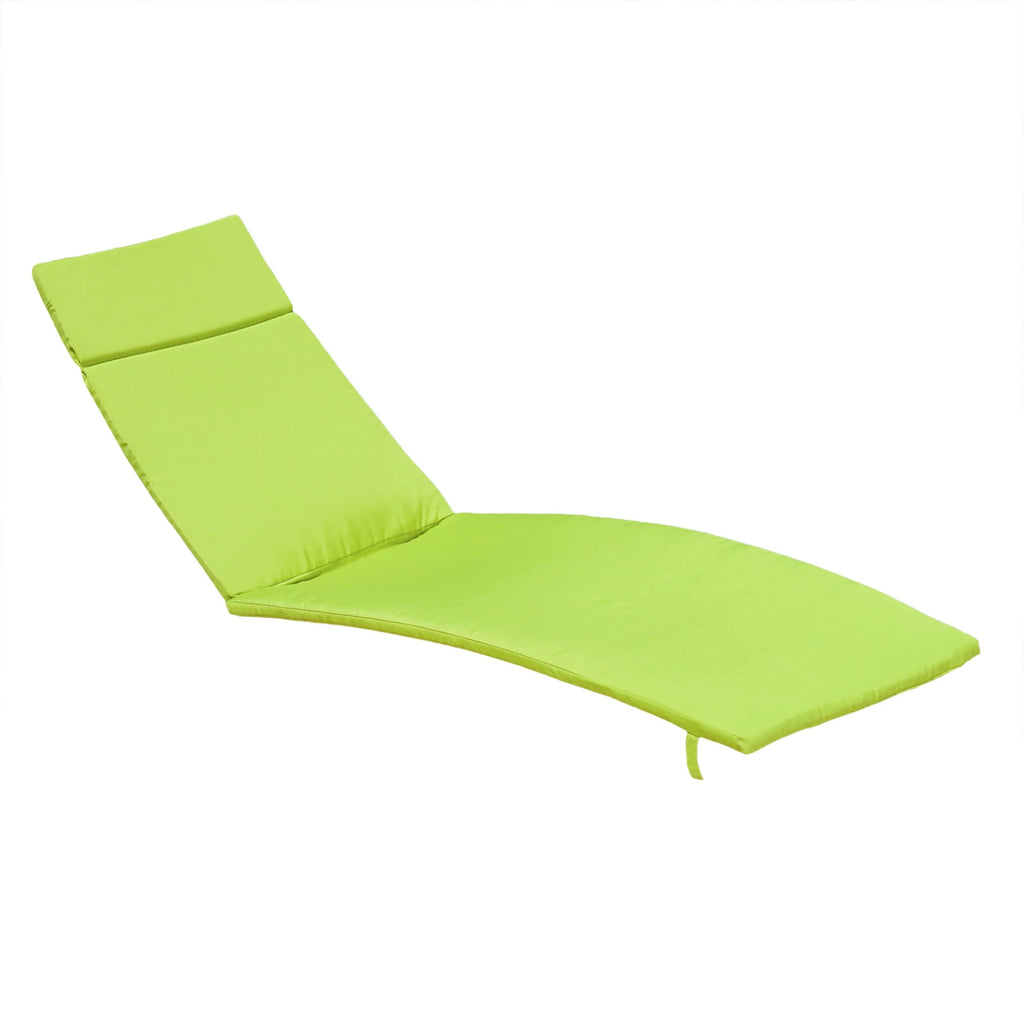 Ensemble de coussins d'extérieur Salem pour chaise longue - Coussins uniquement (lot de 2) par Christopher Knight Home - 79,25L x 27,50W x 1,50H