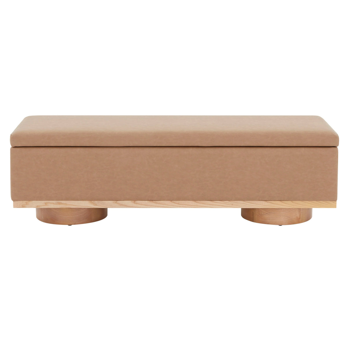 Banc de rangement Sunneva Boucle SAFAVIEH Couture - 61 po L x 20 po P x 19 po H - 61Lx20Px19H