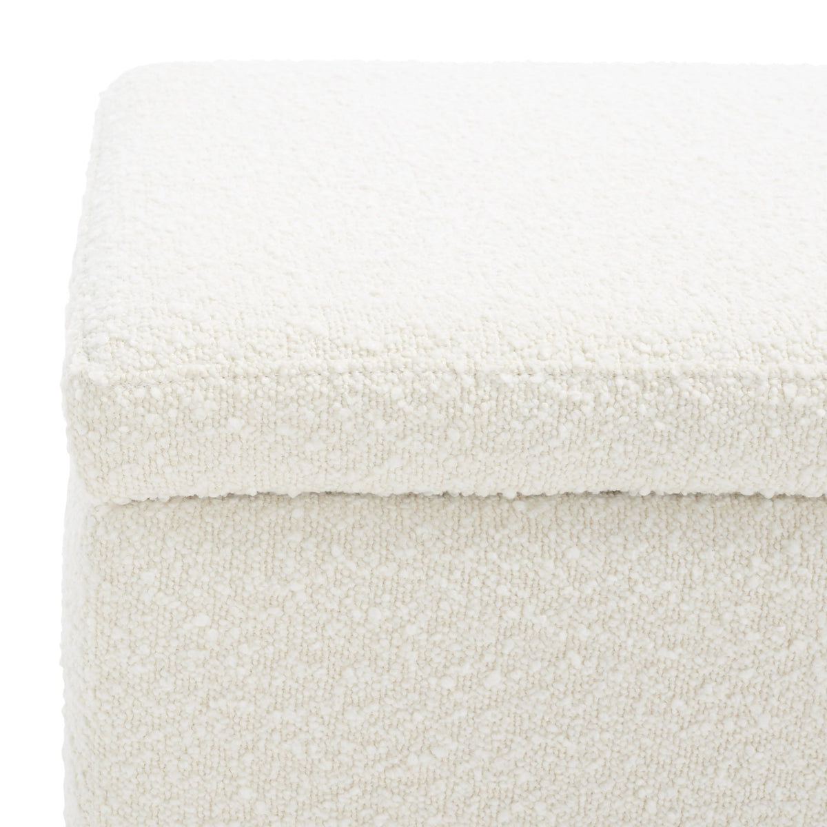 Banc de rangement Sunneva Boucle SAFAVIEH Couture - 61 po L x 20 po P x 19 po H - 61Lx20Px19H