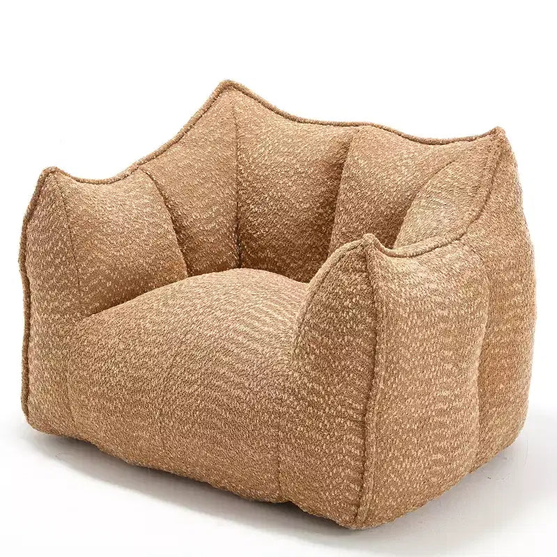 Fauteuils canapés avec mousse haute résilience pour salons et chambres, canapés paresseux carrés confortables, canapés pour adultes pour jouer, lire et regarder la télévision