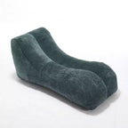 Pouf Okak de 150 cm, fauteuil pouf lounge épousant les courbes du corps avec éponge haute élasticité, canapé de sol léger pour salon, chambre