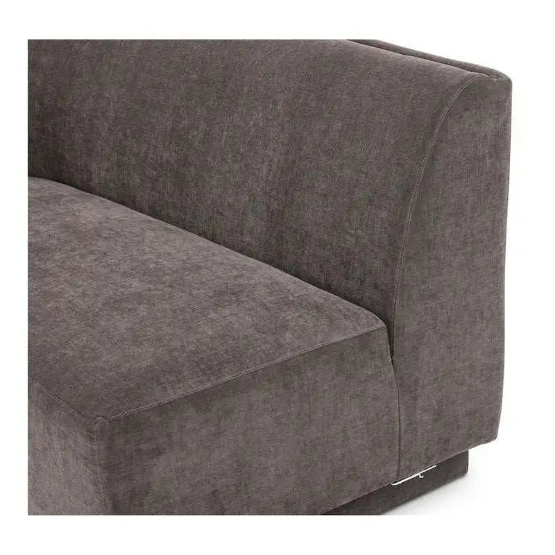 Canapé moderne 2 places gauche Aurelle Home Yanelli