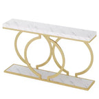 Table console Lantine 55 en bois moderne