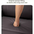 Fauteuil inclinable pivotant à bascule de 56 cm, inclinable paresseux en cuir PU avec éponge 1,5X, porte-gobelet et poches latérales, pivotant à 360° pour salon, chambre à coucher, chambre d'enfant