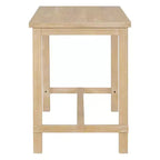 Ensemble de salle à manger 5 pièces Whisen hauteur comptoir avec table élégante classique et 4 chaises