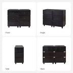Oddone 2 - Table de chevet à tiroirs, lot de 3, avec design modulaire | ART OF LIVING DESIGNS