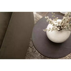 Table d'appoint piédestal Lazaro Kate and Laurel, 25,4x25,4x55,8 cm, Bronze et marbre
