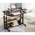 Bureau portable réglable en hauteur Tribesigns avec tiroir clavier