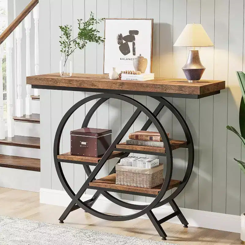 Tribesigns 39.4 Table Console à 4 Niveaux