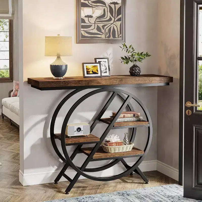 Tribesigns 39.4 Table Console à 4 Niveaux
