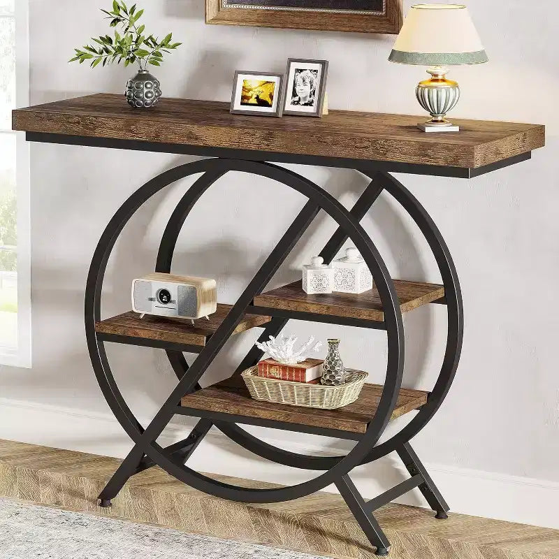 Tribesigns 39.4 Table Console à 4 Niveaux