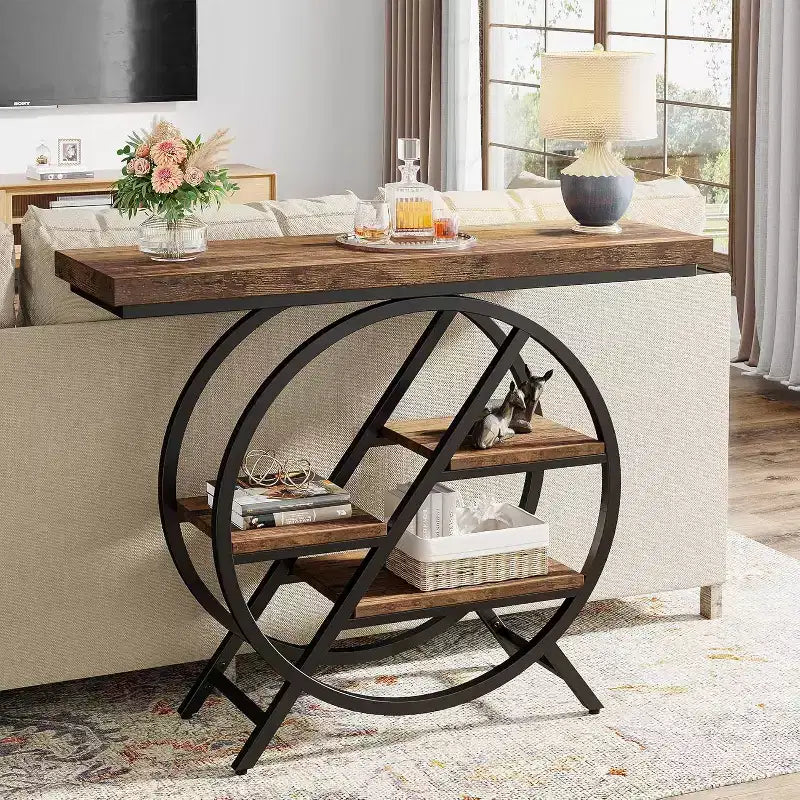 Tribesigns 39.4 Table Console à 4 Niveaux