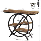 Tribesigns 39.4 Table Console à 4 Niveaux