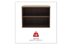 Alera Alera Open Office Credenza à rangement bas, 29,5 x 19,13 x 22,78, Noyer
