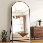 VETROVUE Grand miroir sur pied 76x180 cm Miroir arqué pleine longueur