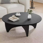 Table Basse Ronde en Bois Massif PexFix