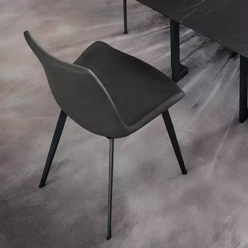 Chaise de salle à manger Luhey en similicuir - Tree City