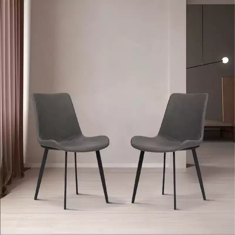 Chaise de salle à manger Luhey en similicuir - Tree City
