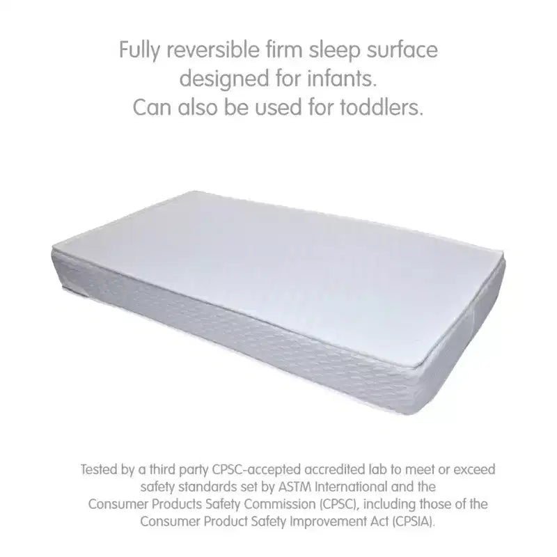 Matelas réversible ferme pour berceau et tout-petit BreathableBaby EcoCore 200