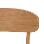 GDFStudio Alexis - Ensemble de salle à manger 7 pièces mi-moderne en tissu et bois d'hévéa rembourré