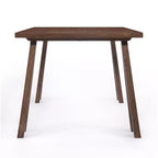 GDFStudio Alexis - Ensemble de salle à manger 7 pièces mi-moderne en tissu et bois d'hévéa rembourré