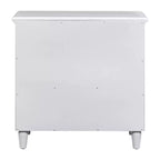 Whisen 28 Table de Chevet Moderne Minimaliste à 3 Tiroirs, Rangement, Cabinet en Bois, Table d'Appoint de Canapé