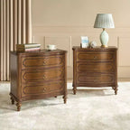 Table d'appoint à 3 tiroirs Linus (lot de 2) | ART OF LIVING DESIGNS