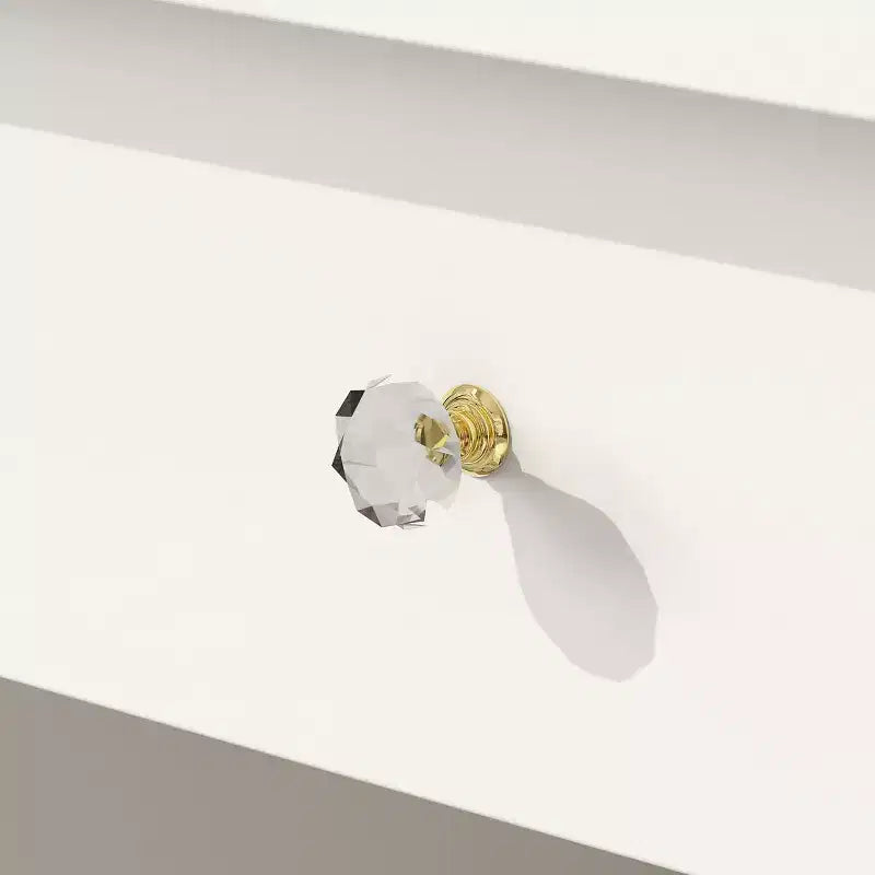 Famapy 39,4W Coiffeuse Miroir avec Tabouret et Tiroirs de Rangement
