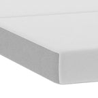 Matelas Emma et Oliver Cooling Tri-Fold en mousse à mémoire de forme en boîte avec base en mousse de soutien et housse lavable