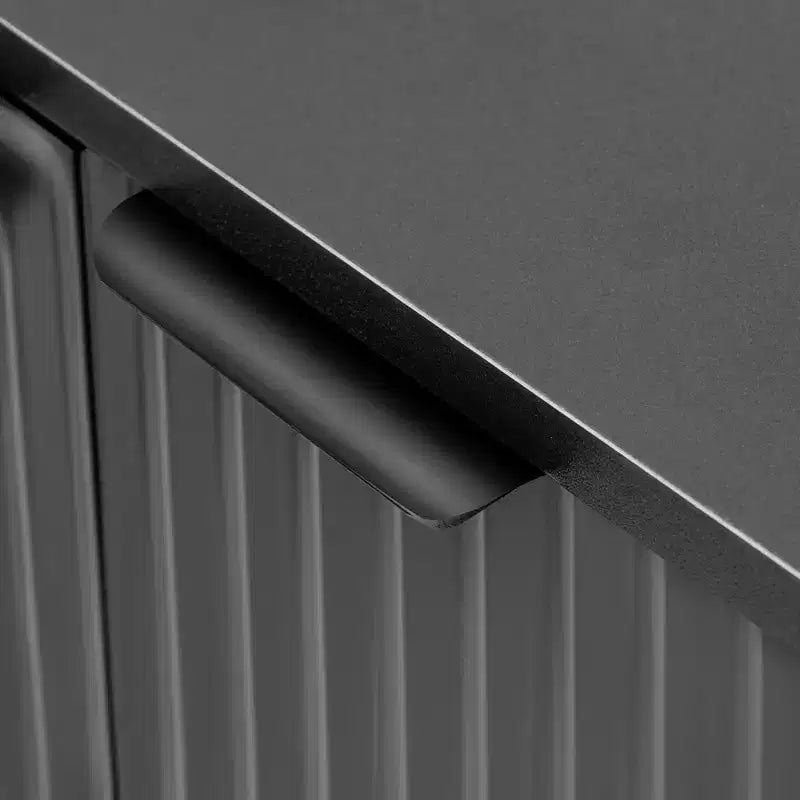 GDFStudio Alisha Armoire de rangement moderne à 2 portes avec étagères réglables