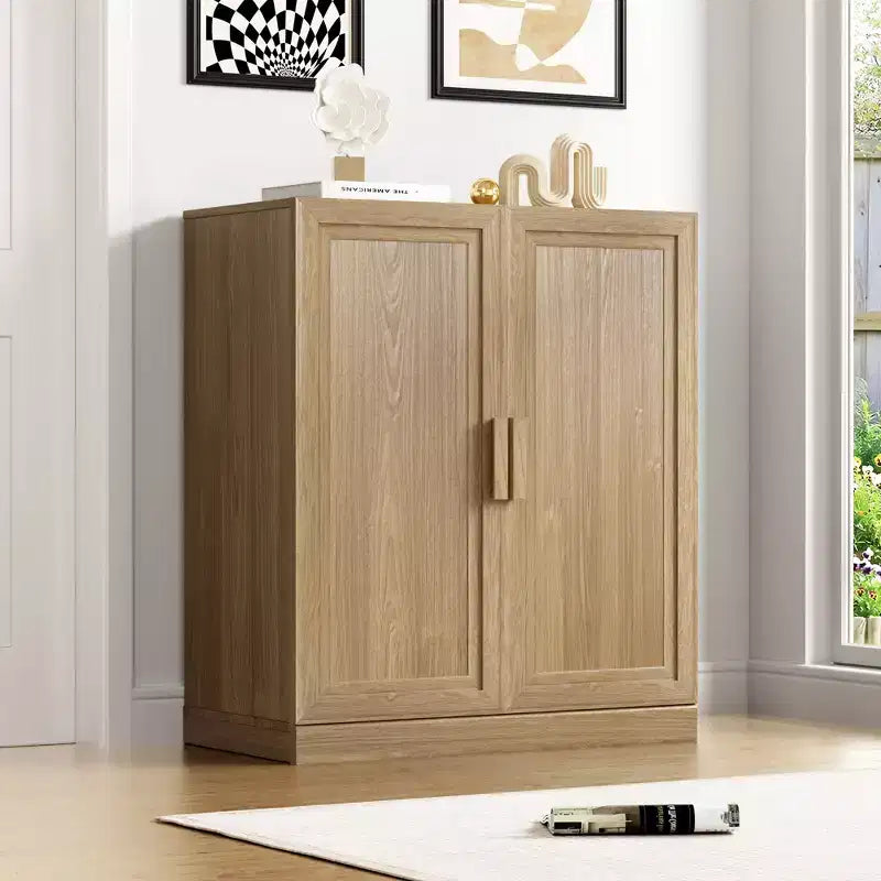 Armoire de rangement d'appoint Dovelina Gershwin - Organisateur polyvalent avec étagères réglables et gestion des câbles