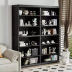 Armoire de rangement d'appoint Dovelina Gershwin - Organisateur polyvalent avec étagères réglables et gestion des câbles