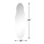 Miroir mural irrégulier sans cadre PexFix