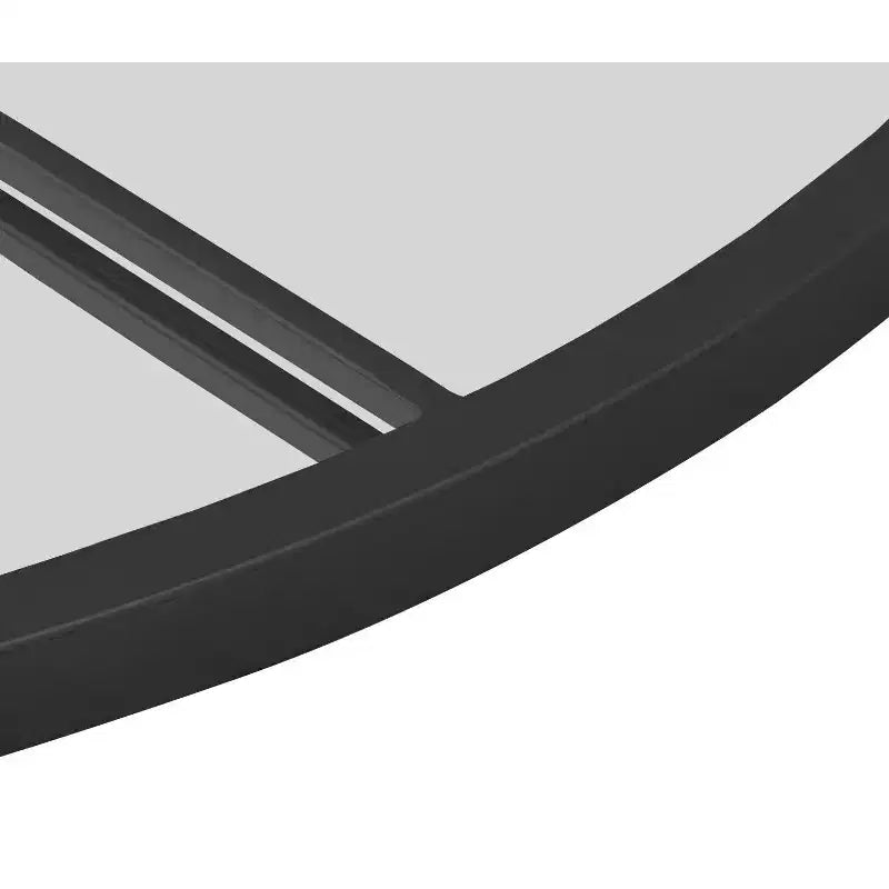 PexFix Miroir mural cintrée avec cadre en métal