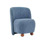 GDFStudio Samuel Modern Low-Back Armless Accent Chair, White