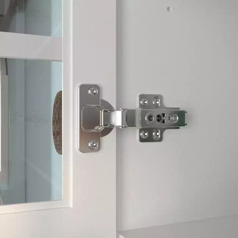 Meuble de cuisine en bois Hitow avec 3 tiroirs, 13 étagères et supports pour tasses et bouteilles