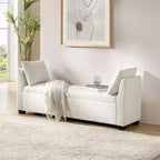 Banc de rangement Amelia avec pieds robustes en plastique|ART OF LIVING DESIGNS