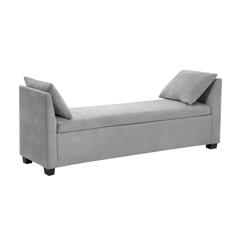 Banc de rangement Amelia avec pieds robustes en plastique|ART OF LIVING DESIGNS