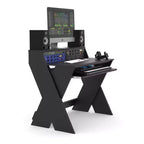 Station de travail compacte professionnelle Glorious, noire