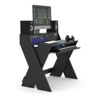 Station de travail compacte professionnelle Glorious, noire