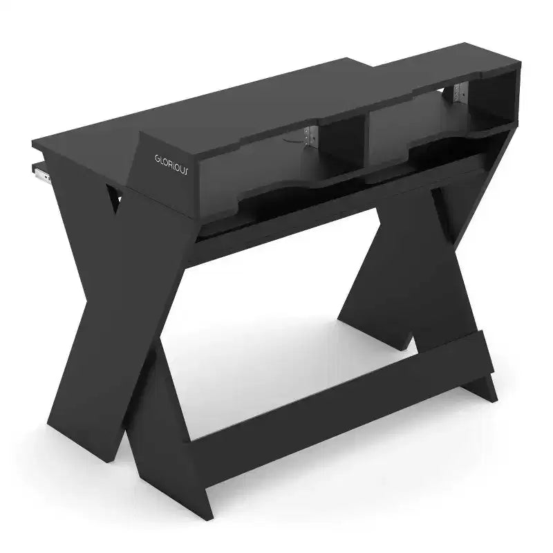 Station de travail compacte professionnelle Glorious, noire