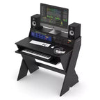 Station de travail compacte professionnelle Glorious, noire